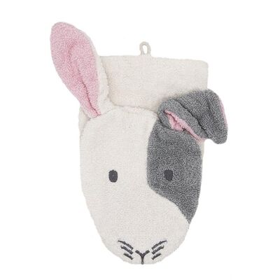 Lapin gant de toilette BIO - petit