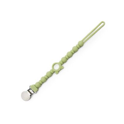 Silicone pacifier clip - Green
