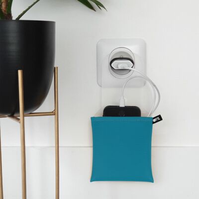 Range-chargeur OFYL simili BLEU CANARD