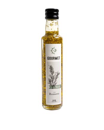 HUILE D'OLIVE EXTRA VIERGE GOURMET AU ROMARIN 1