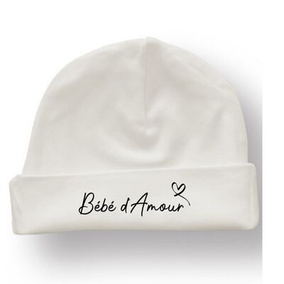 Le bonnet "Bébé d'Amour"
