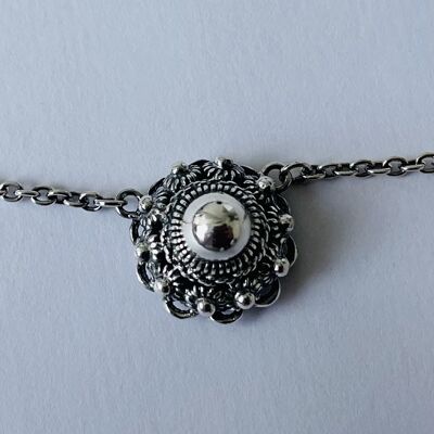 Collana in Argento con Nodo Zelanda 14mm