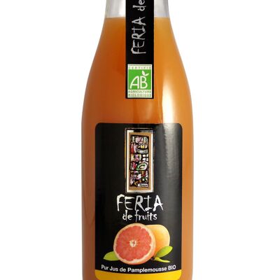 Pure organic grapefruit juice