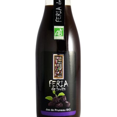 Pure organic prune juice