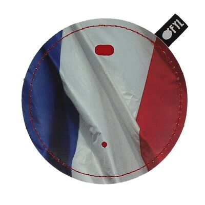 OFYL cord organizer with French Flag print