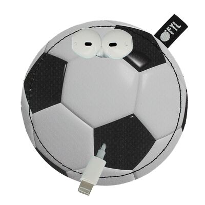 Supporto per cuffie anti-nodo OFYL prodotto in Francia / Immagine pallone da calcio