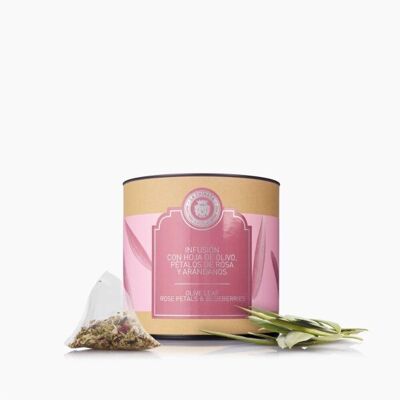 Infusion Feuille d'Olivier, Pétales de Rose et Myrtilles