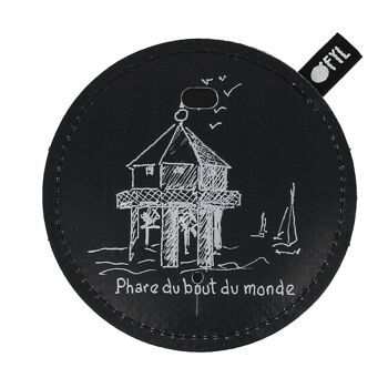 Range-écouteurs OFYL impr. PHARE BOUT DU MONDE 2