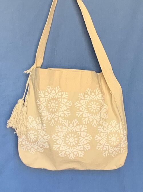 BOLSO  tote SERIGRAFIADO  artesanal 3D en caucho