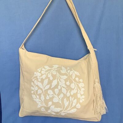 HANDMADE SCREEN PRINTED TOTE BAG 3