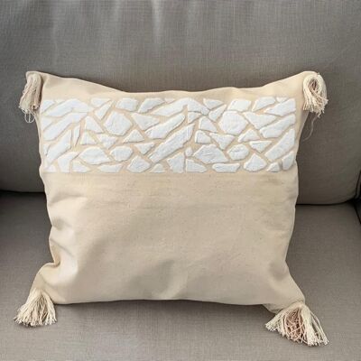 3D printed cushion cover, pure cotton, 50x50 3