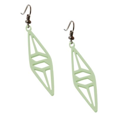 Graphic earrings - almond