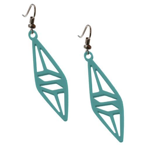 Boucles Graphique - turquoise