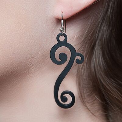 Curve earrings - small model