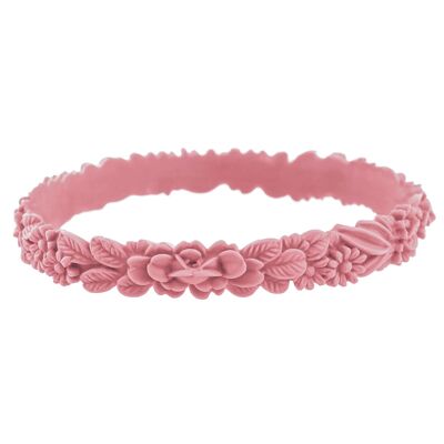 Flower bracelet - cotton candy