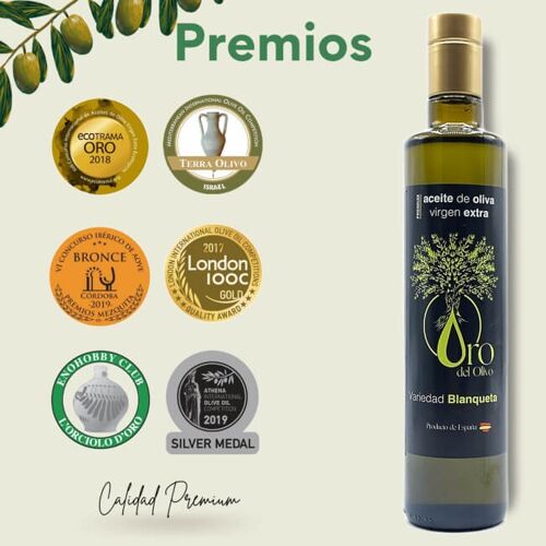 AOVE Temprano Blanqueta - 500 ml