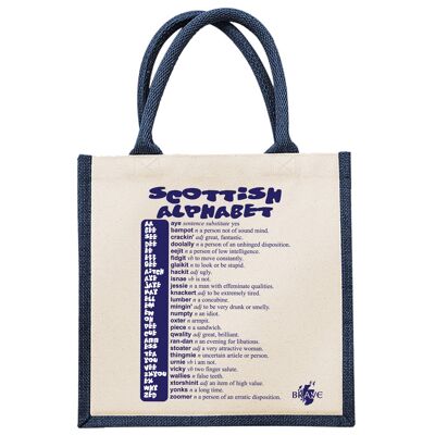 Scottish Alphabet Bag