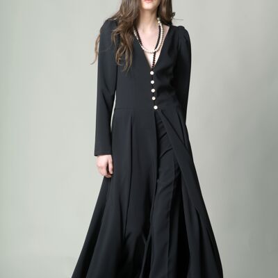 Cappotto VANESSA - Pantaloni ONYX nero