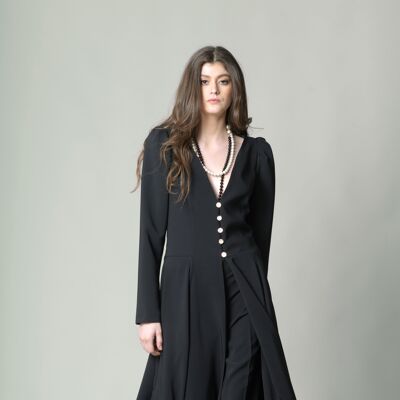 Coat VANESSA - Pants ONYX black