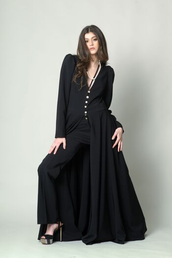 Manteau VANESSA -Pantalon ONYX noir 4