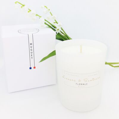 Lily of the valley - wood wick