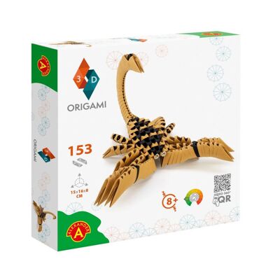 Erstellen Sie Ihr eigenes 3D-Origami-Skorpion-Kit