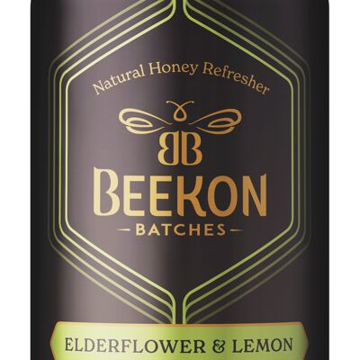 Beekon Elderflower & Lemon Cans