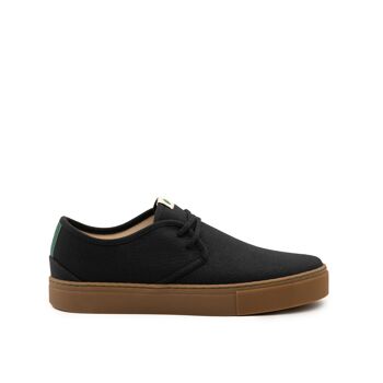 SNEAKER SIDDHARTHA NOIR-NATUREL 1