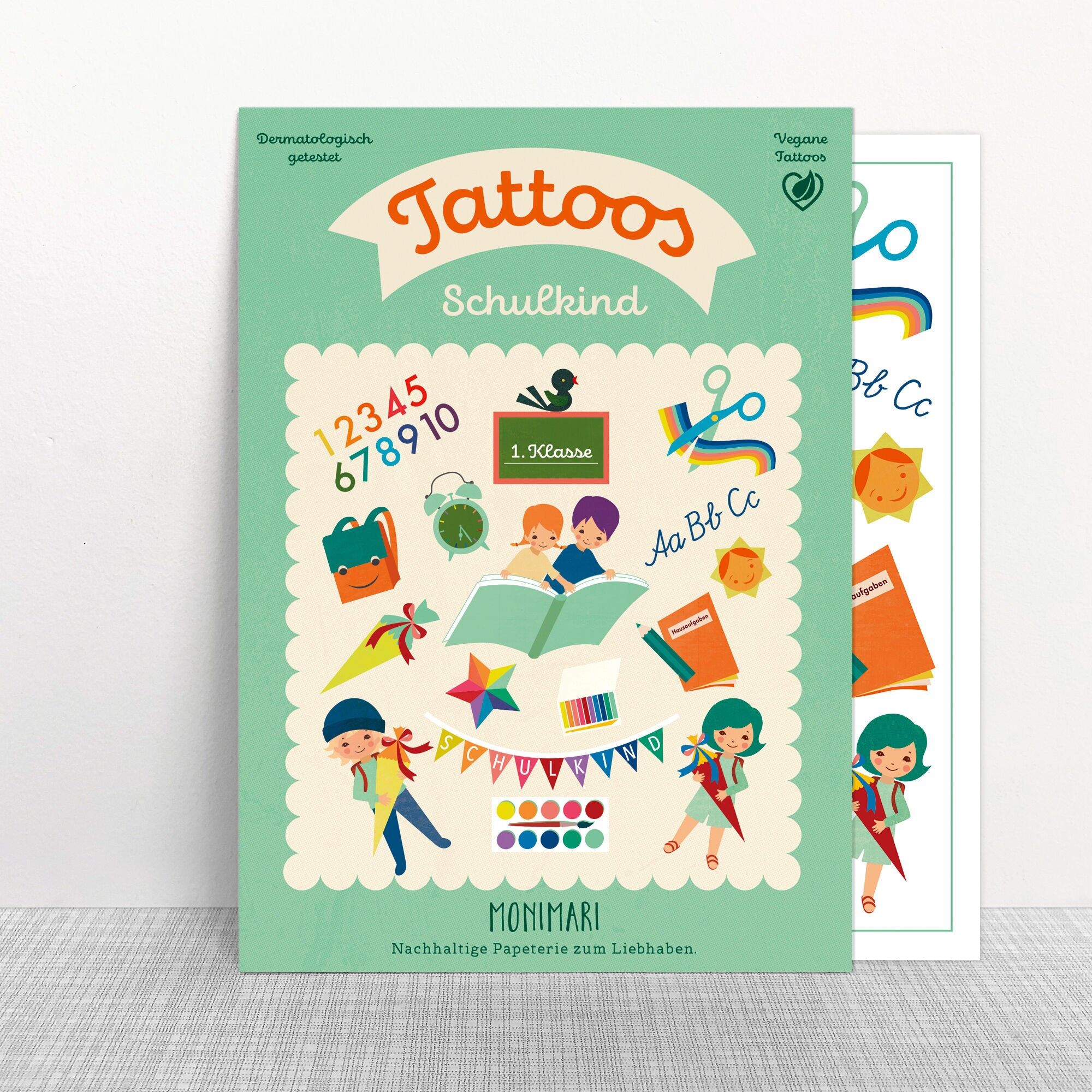 Tatuaje // Primer día de clases // Vegano // DIN A6