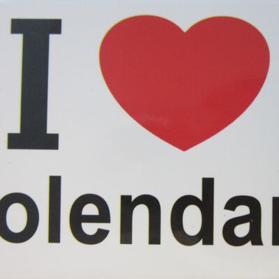 Imán de nevera I Love Volendam