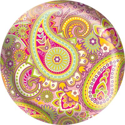 Button Paisley Earth