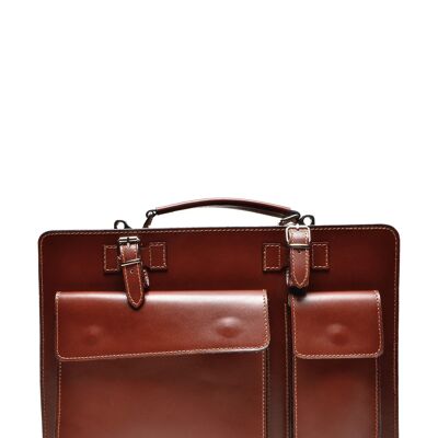 SS22 RC 308_MARRONE_Top Handle Bag