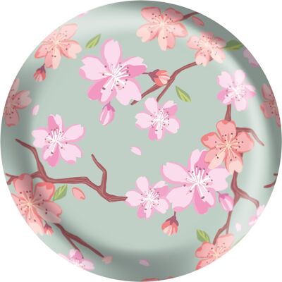 Button cherry blossom