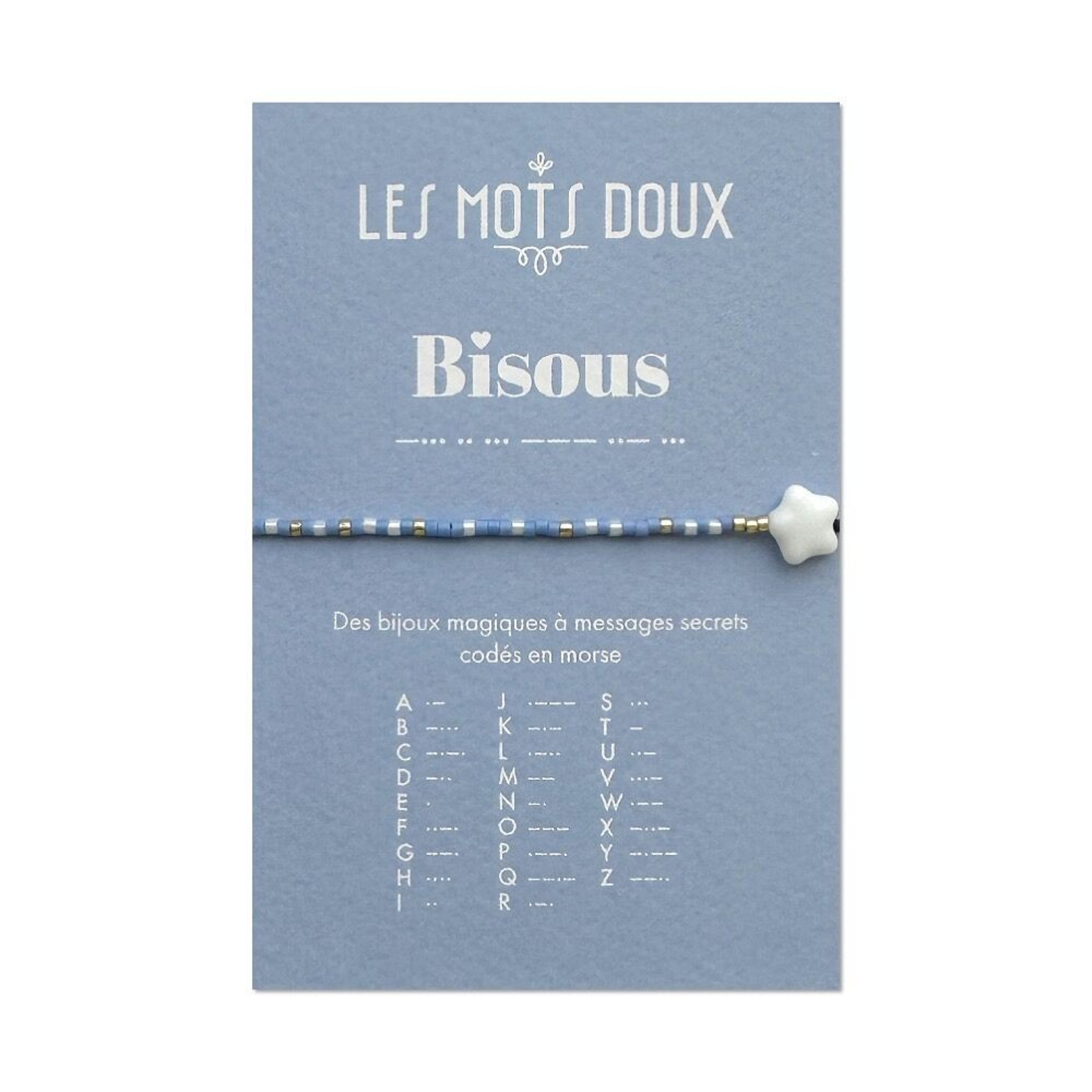 Bracelet enfant Code morse : Super Héros - Bijoux à message personnalisé -  Les Mots Doux