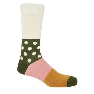 Chaussettes homme Mayfair - Crème