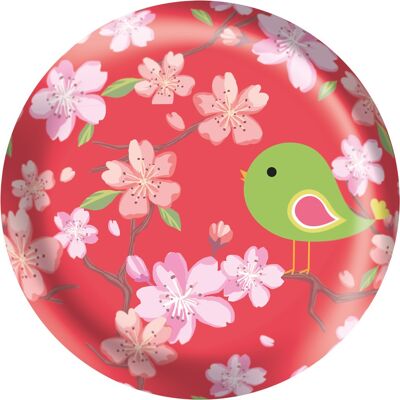 Button Flower Bird