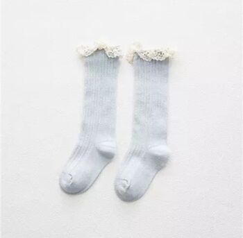 Chaussettes Laceby - bleu clair 4