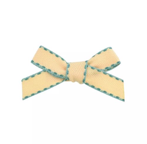 Herringbone Clip - Yellow