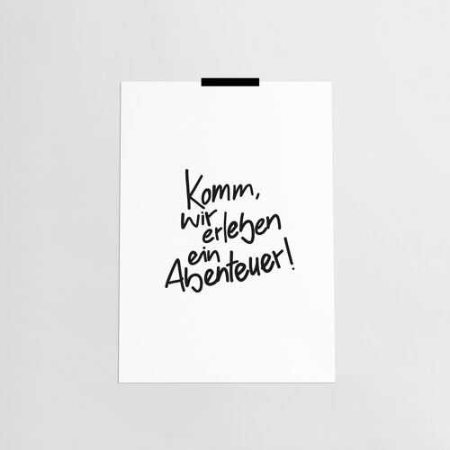 Poster: Abenteuer