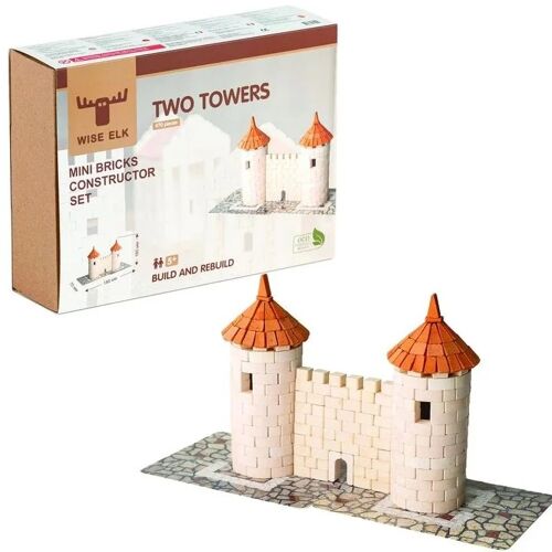 Wise Elk™ Two Towers | 470 pcs. - Toys and crafts