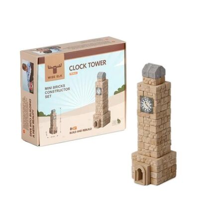 Wise Elk™ Clock Tower | 80 pcs. - Toys and crafts