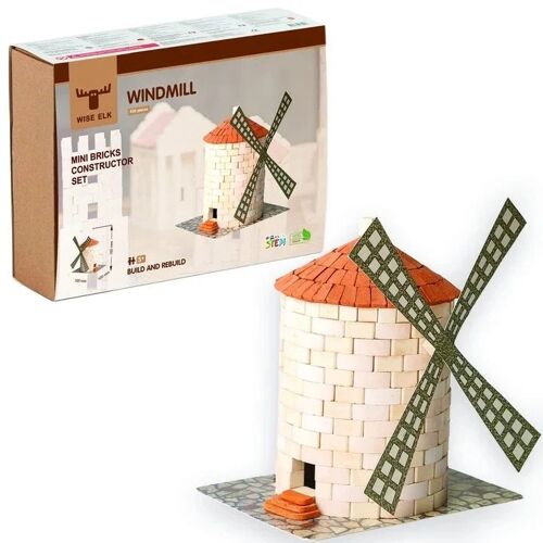 Wise Elk™ Windmill | 430 pcs. - Toys and crafts
