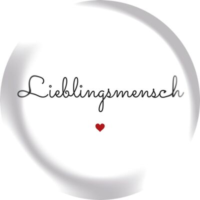 Button Lieblingsmensch