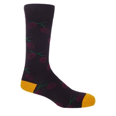Pine Men's Socks - Purple