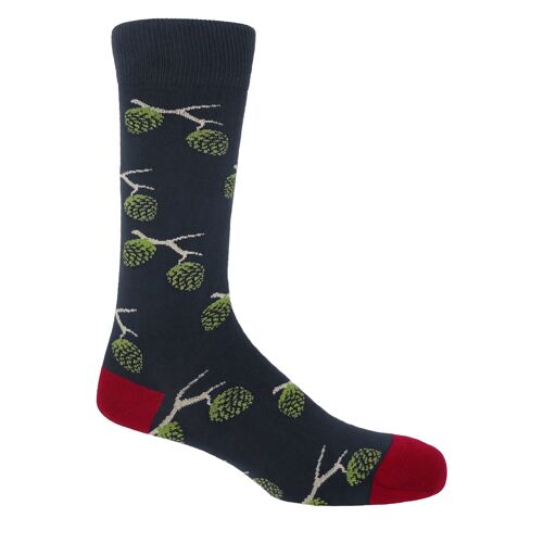 Pine Men's Socks - Navy