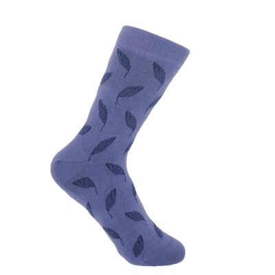 Calcetines Mujer Leaf - Navy