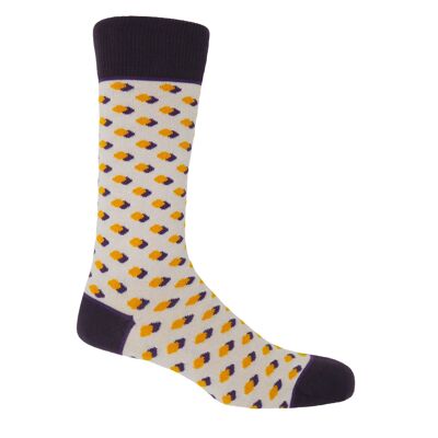 Disruption Men's Socks - Taupe