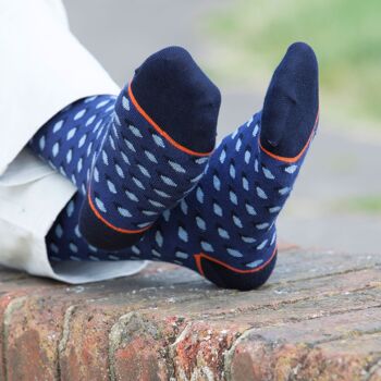 Chaussettes Homme Disruption - Navy 4