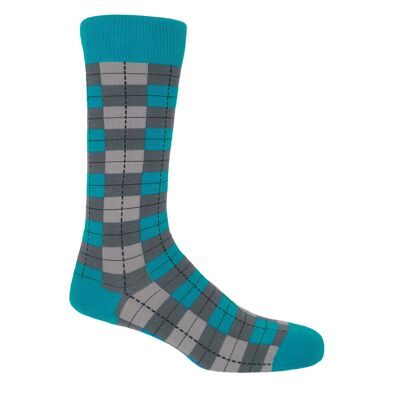 Calcetines Hombre Checkmate - Gris