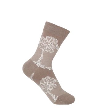 Chaussettes délicates pour femmes - Vison 1